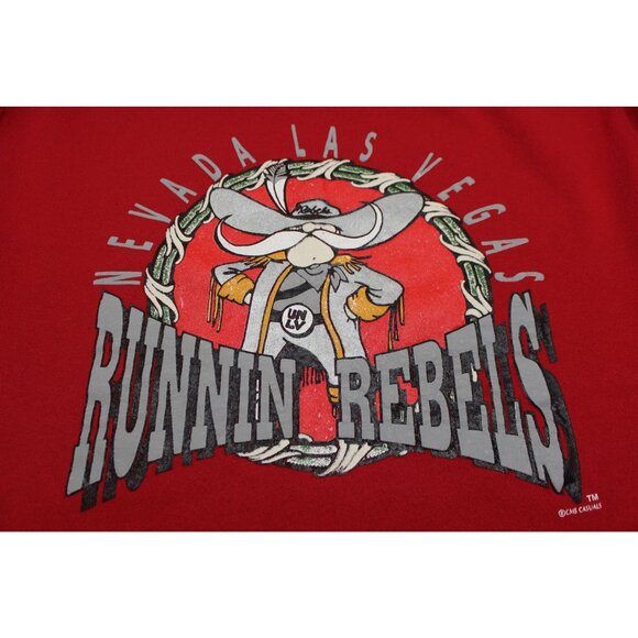CMS Casuals UNLV Runnin Rebels NCAA collegiate vintage crew neck sweatshirt - Picture 13 of 14